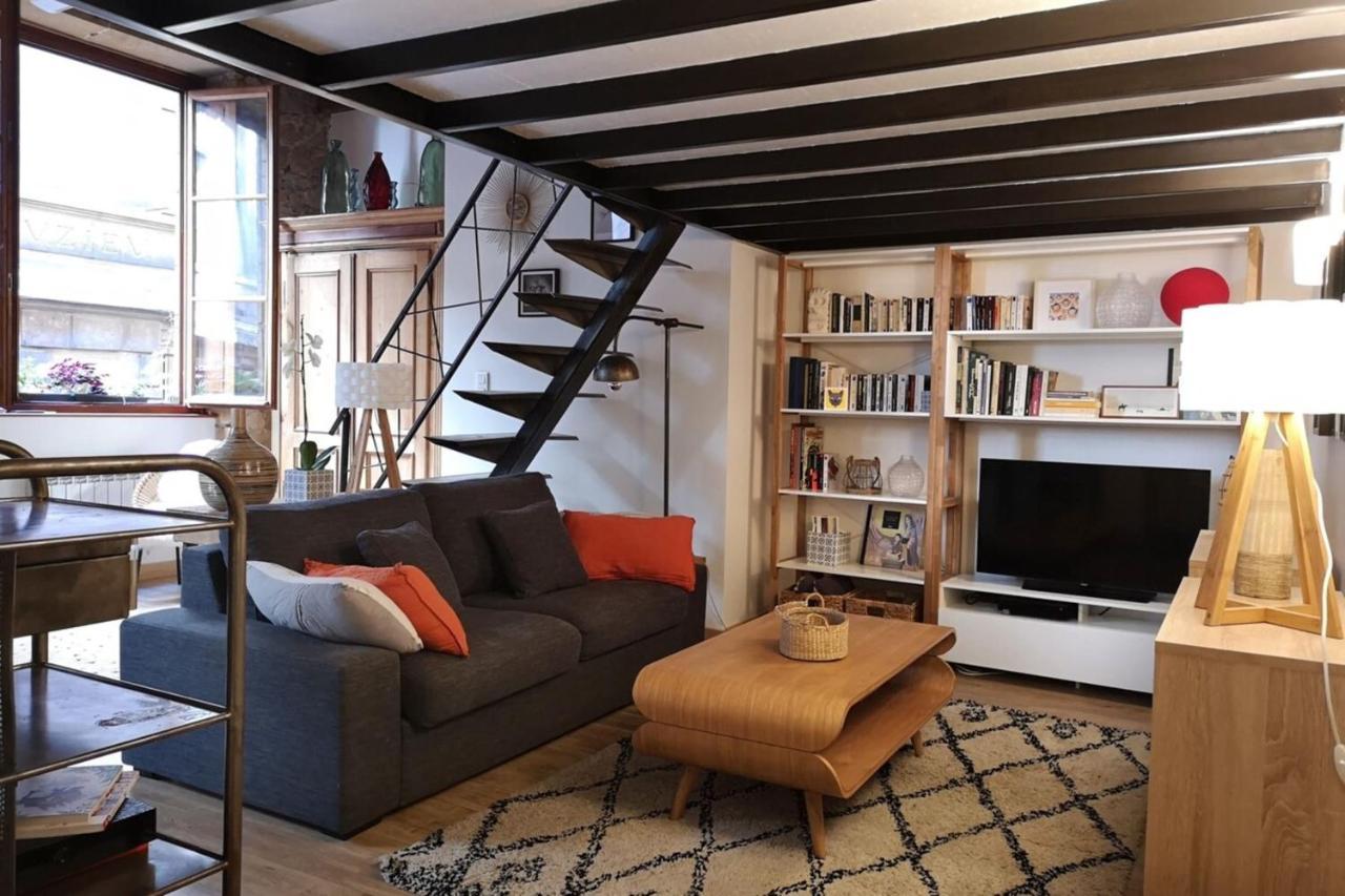 Authentic Loft With Mezzanine & Exposed Stones Heart Of Lyon Apartman Kültér fotó