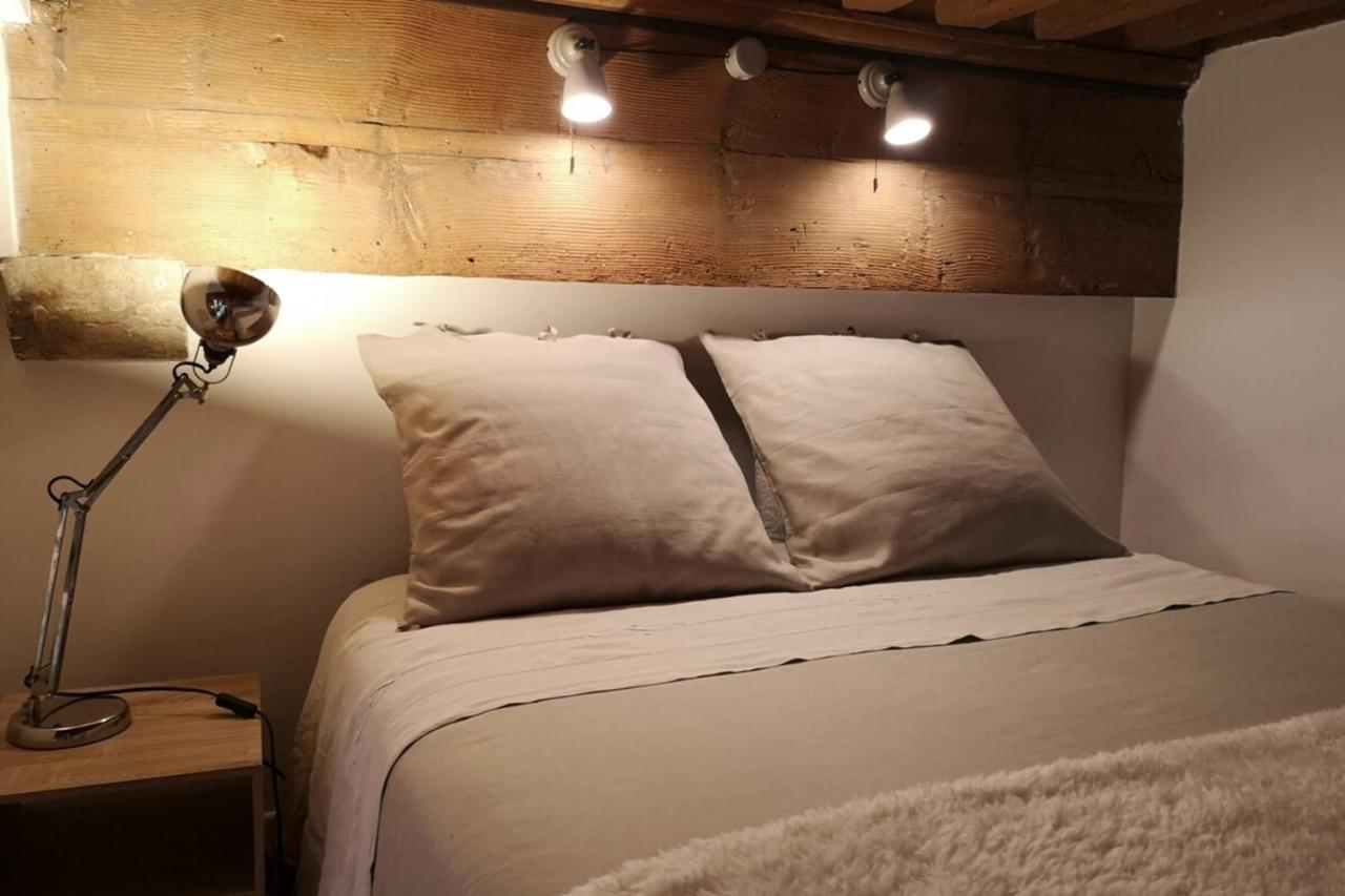 Authentic Loft With Mezzanine & Exposed Stones Heart Of Lyon Apartman Kültér fotó