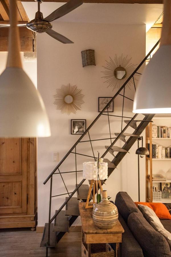 Authentic Loft With Mezzanine & Exposed Stones Heart Of Lyon Apartman Kültér fotó